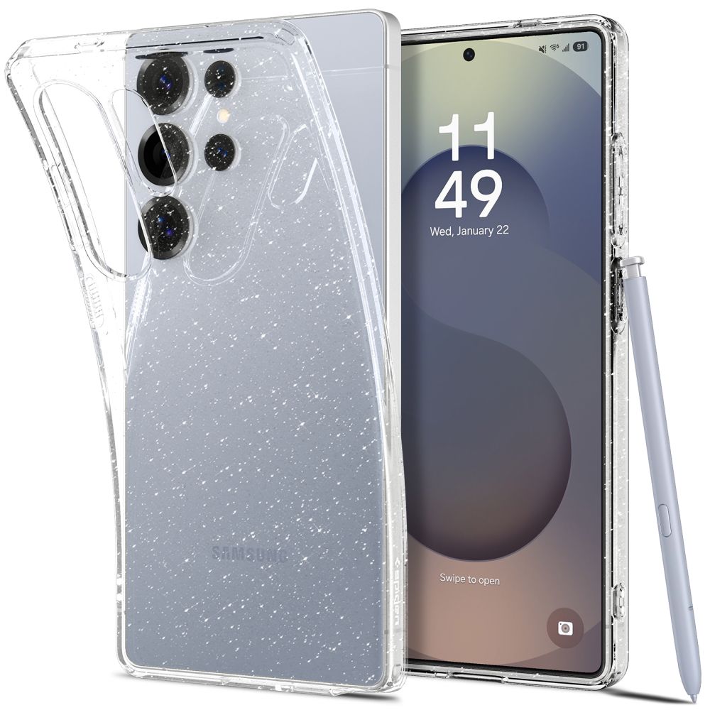 Spigen Samsung S25, Liquid Crystal, Glitter Crystal