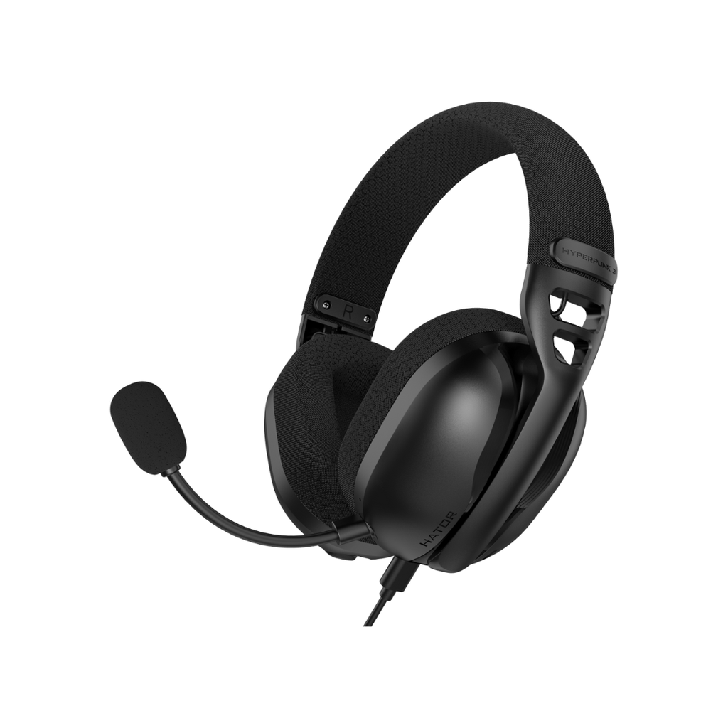 Gaming HeadsetHATOR Hyperpunk 3 Wired 3,5 Black
