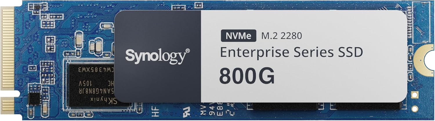 SYNOLOGY M.2 2280 800Gb Enterprise NVMe solid-state drive "SNV5420-800G", 1400 TBW, MTBF: 3M hours