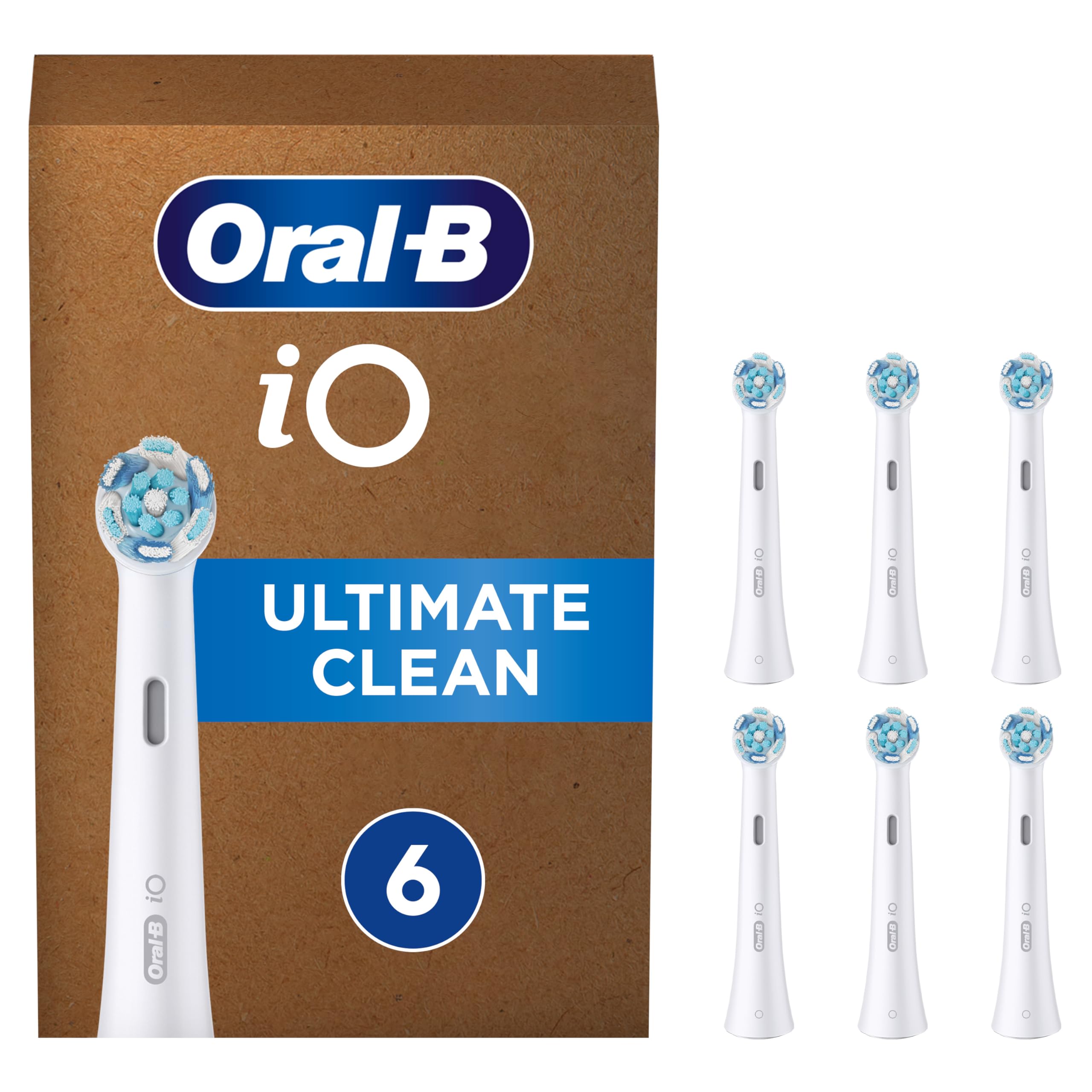 Acc Electric Toothbrush Oral-B iO Ultimate Clean 4pcs , White