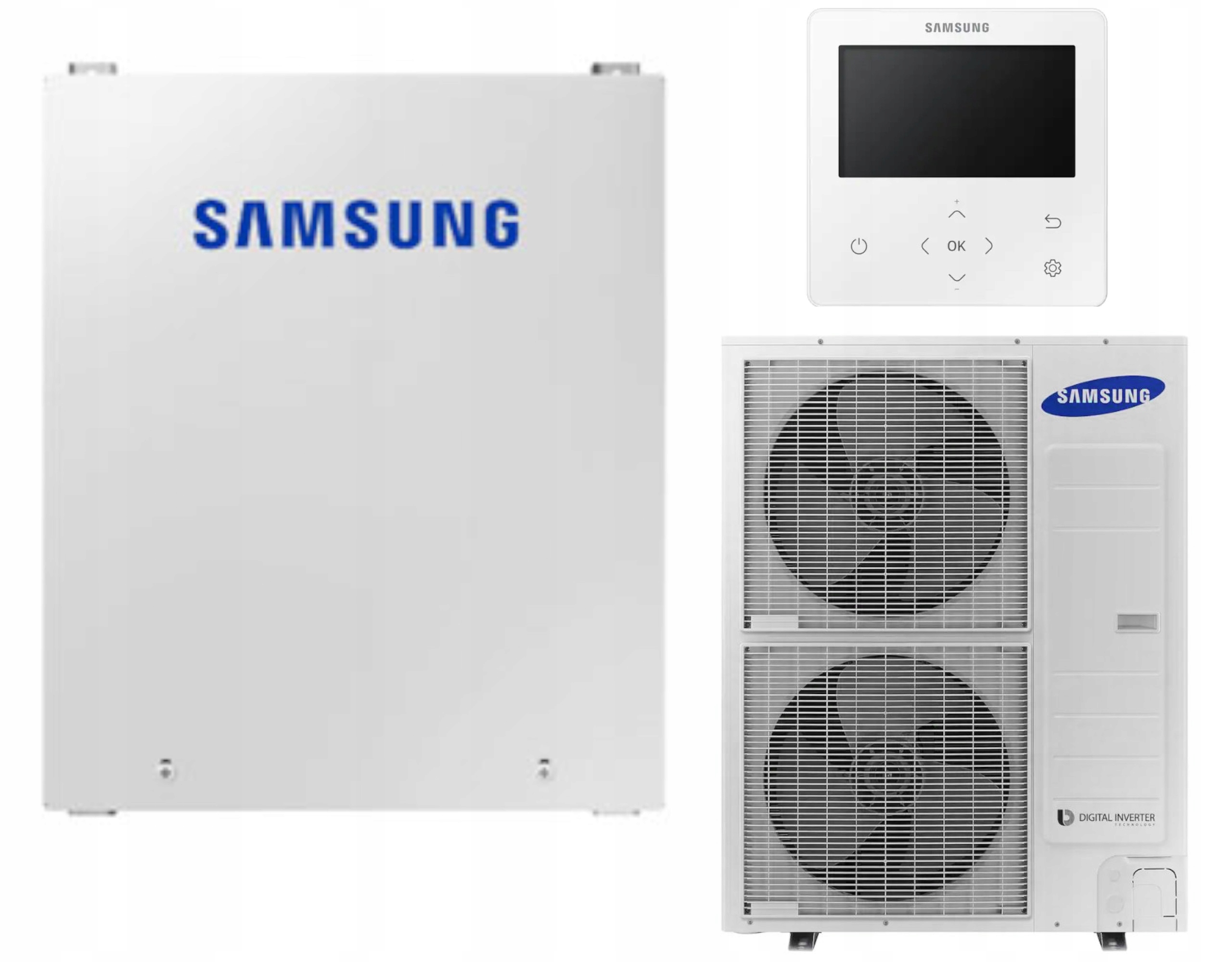 A2W Heat Pump Samsung EHS Mono HT Quiet AE120BXYDGG, Hot Water Up To 70°C, 12.0 kW