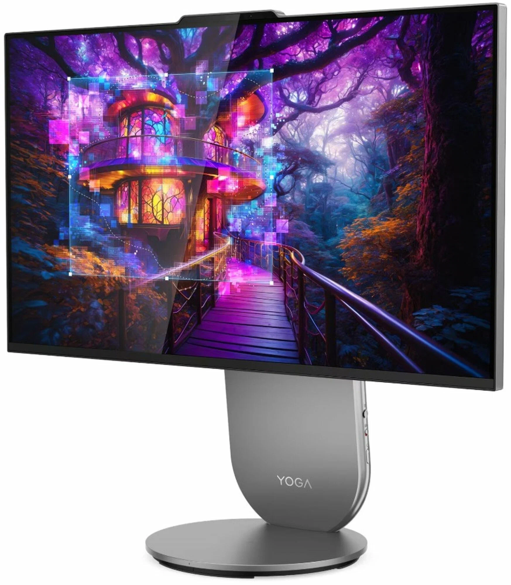Lenovo AIO Yoga 27IAH10 (27" QHD IPS 400nits Core Ultra 7 255H 2.0-5.1GHz, 16GB, 1TB SSD, Wireless KB&MS, Win 11 Pro)