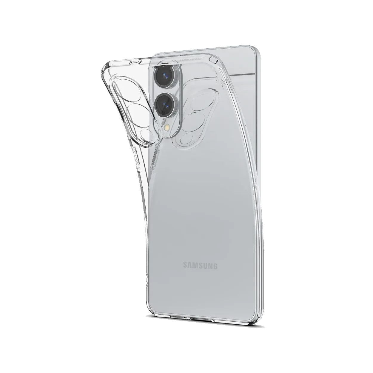 Original Sam. Clear Cover Galaxy S25 Edge, Transparent