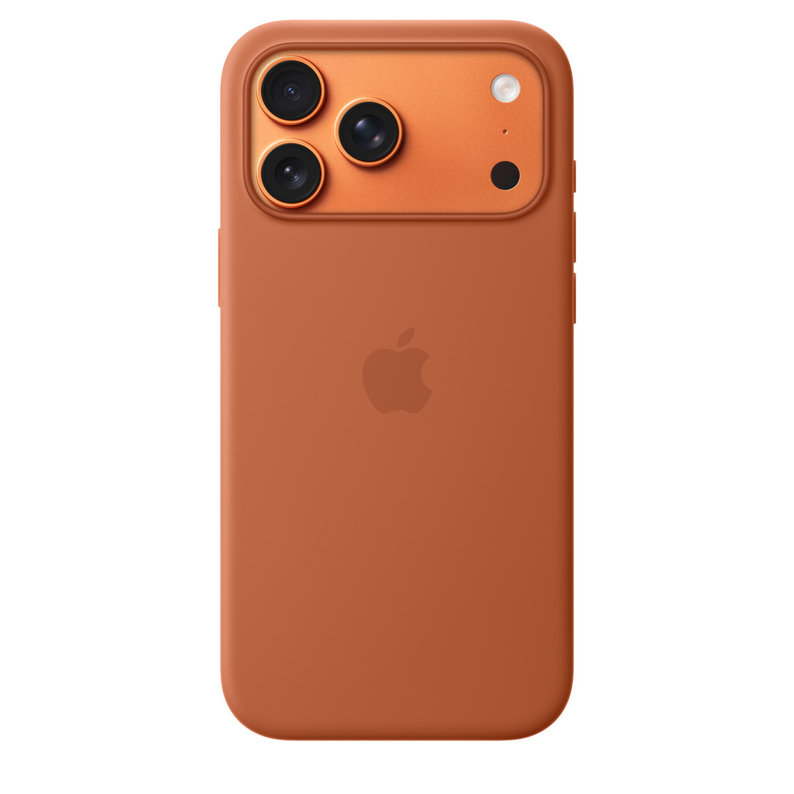 iPhone 17 Pro Max Silicone Case with MagSafe -Terra Cotta,ModelA3560