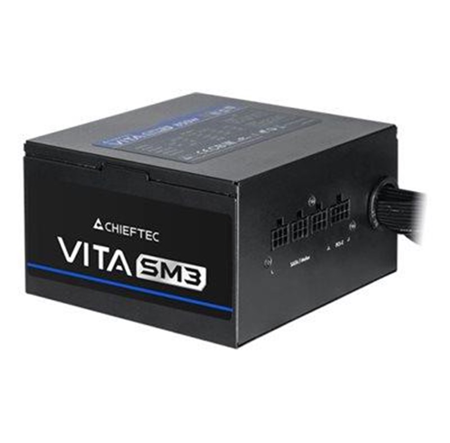 Power Supply ATX 850W Chieftec VITA SM3 BPX-850-C, 80+ Bronze, 120mm, Active PFC, Semi-modular, Black
