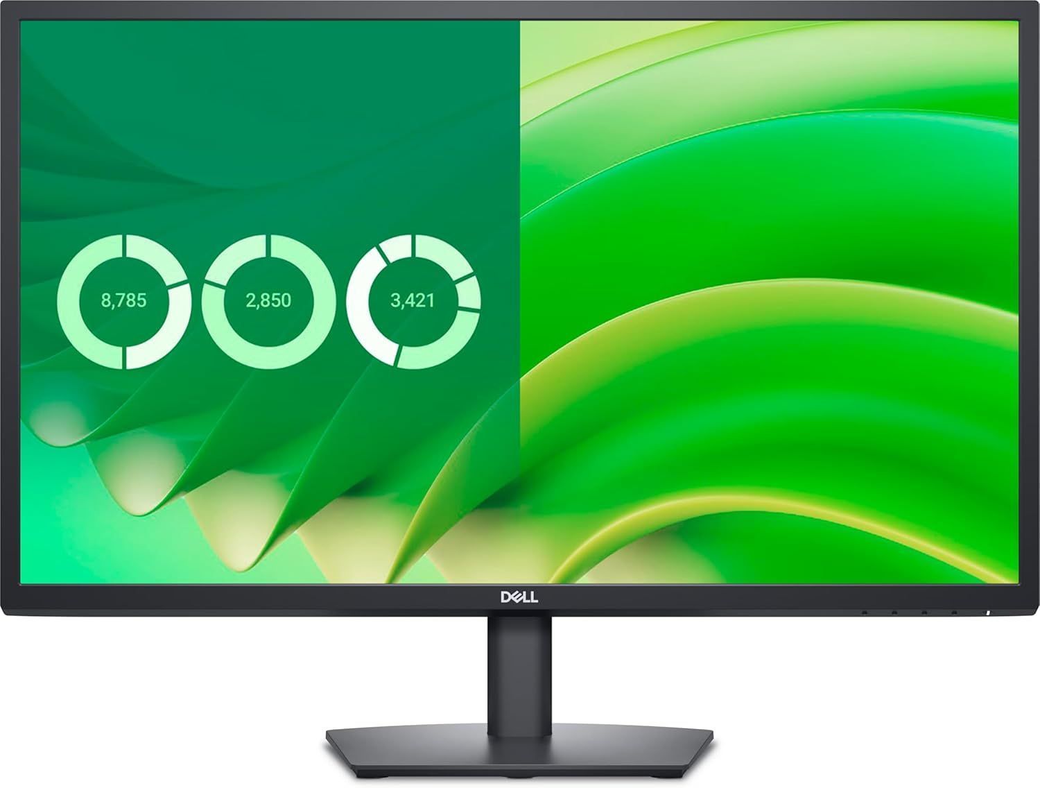 27" DELL E2725HM Black, IPS, 1920x1080, 100Hz, 5ms, 300cd, CR1000:1, D-Sub+HDMI+DP