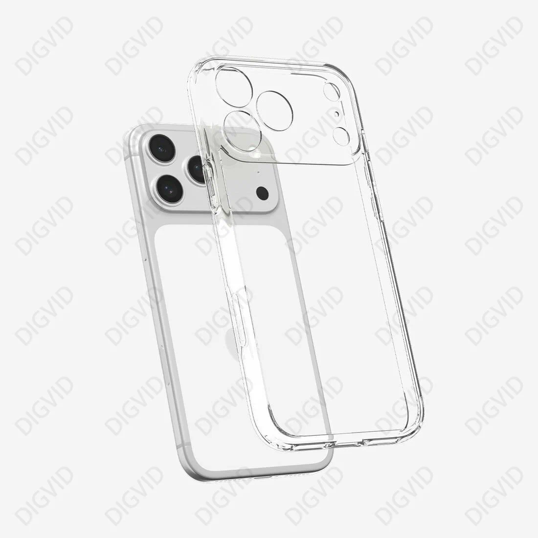 Cellular Apple iPhone 17 Pro, Spin Mag Case, Transparent