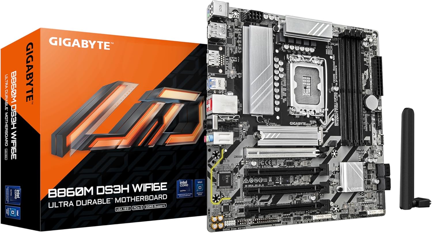 MB S1851 Gigabyte B860M DS3H WIFI6E mATX