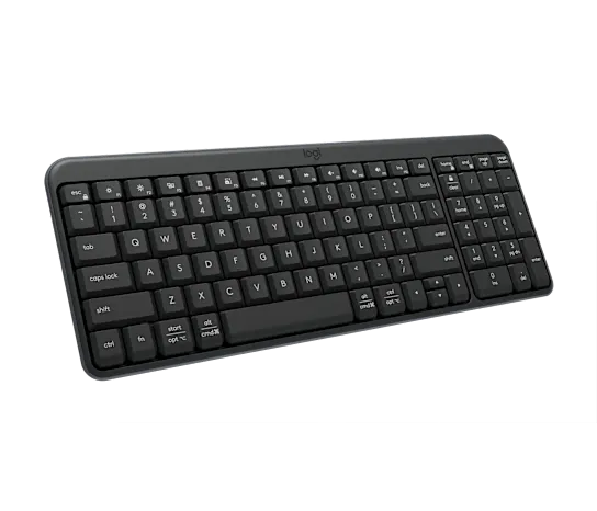 Wireless Keyboard Logitech K250, F-keys, 2xAA, Bluetooth , EN/UA, Graphite