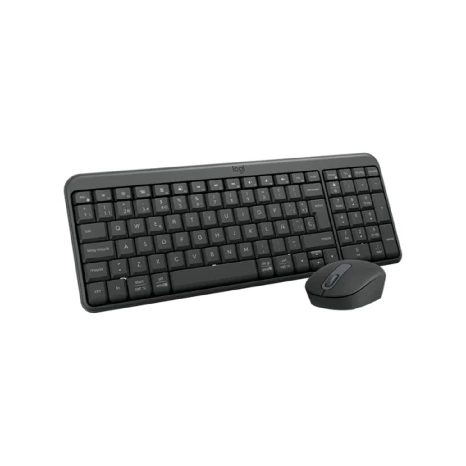 Wireless Keyboard & Mouse Logitech MK250, F-keys, 1000dpi, 3 buttons, 2xAAA/1xAA, Bluetooth, EN/UA, Black