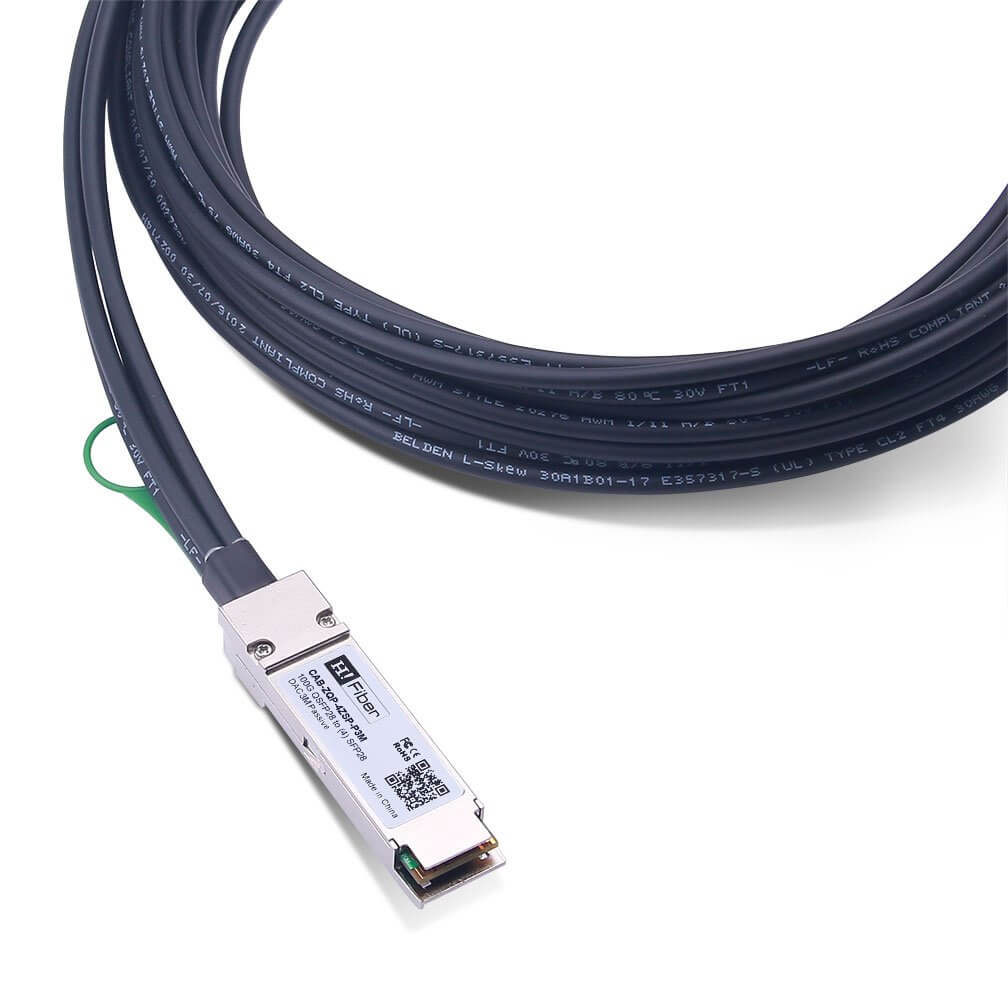 QSFP28 100G to 4xSFP28 25G, Direct Attach Cable 3M, Cisco Compatible