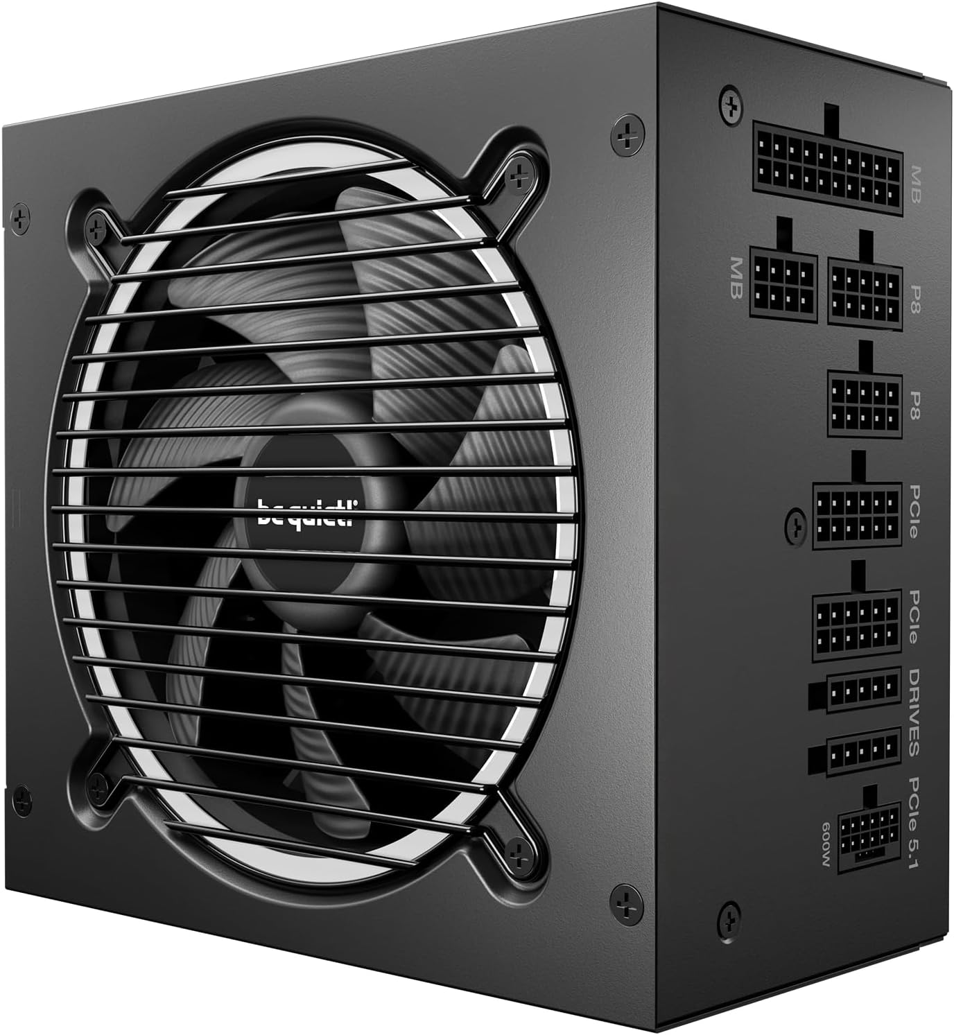 Power Supply ATX 850W be quiet! PURE POWER 13 M, 80+ Gold, 120mm, Active PFC, SR+LLC+DC/DC, ATX 3.1, Full Modular, Black