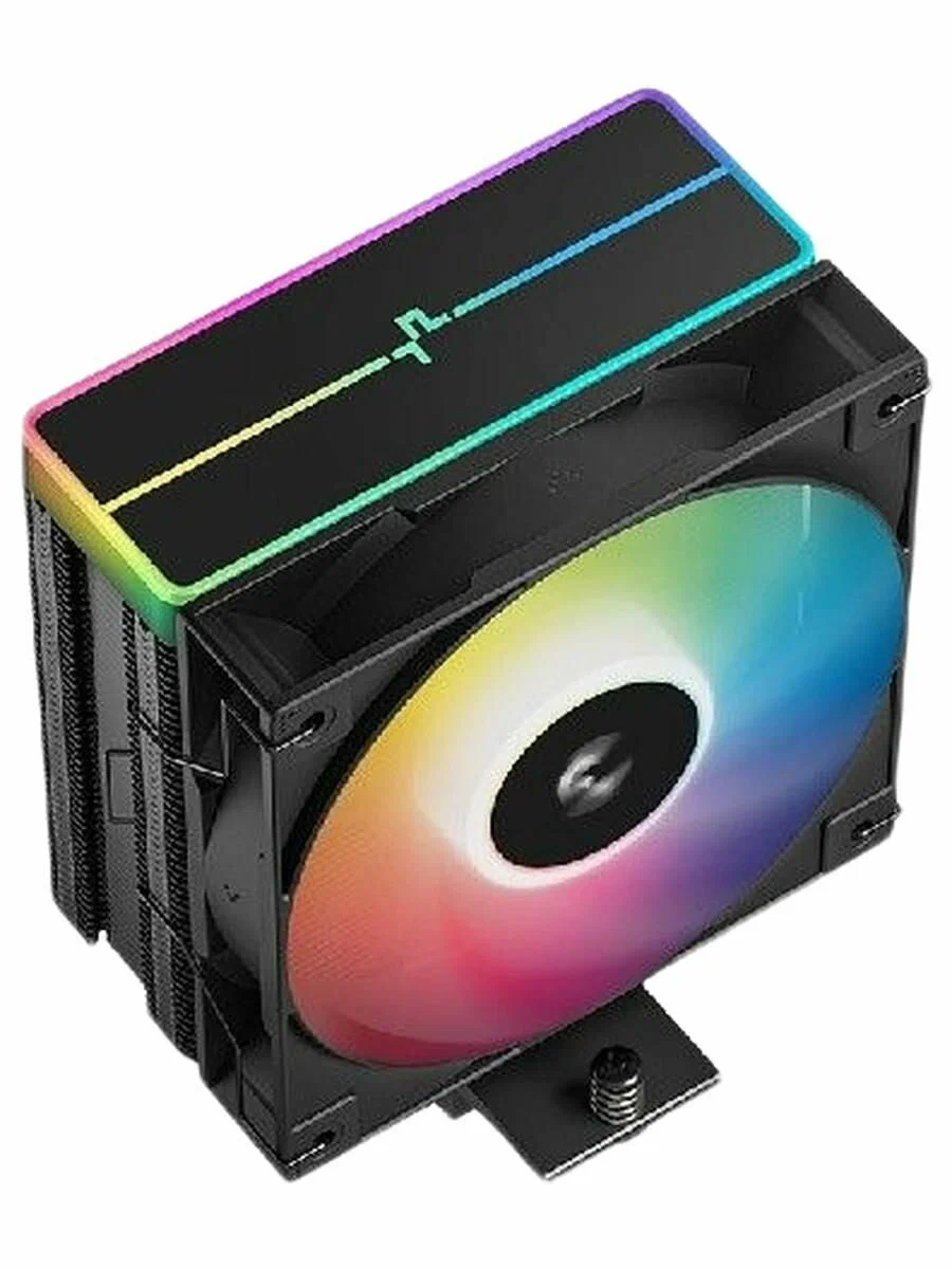AC Deepcool "AG400 BK ARGB V2" (≤31.6dB, 500-2100RPM, 75.89 CFM, 120mm, ARGB, 220W, 4x6mm, 634g.) Black