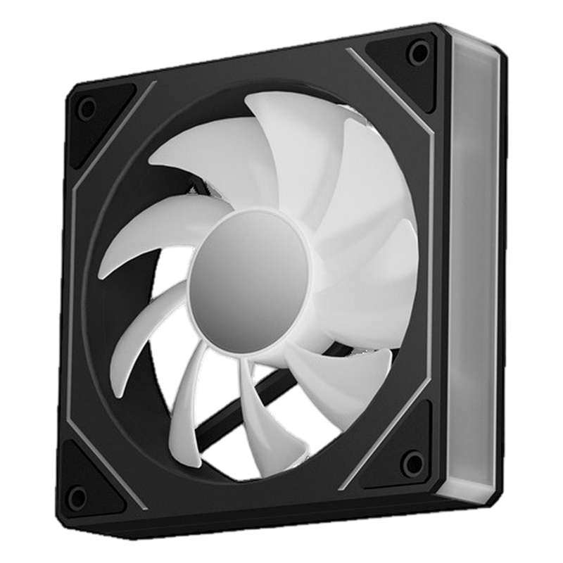 PC Case Fan Deepcool CG530, 120x120x25, <28dB, 61.91CFM, 500-18000PM, ARGB, 4-Pin Fan & 3-pin ARGB 5V, Hydro Bearing, Black