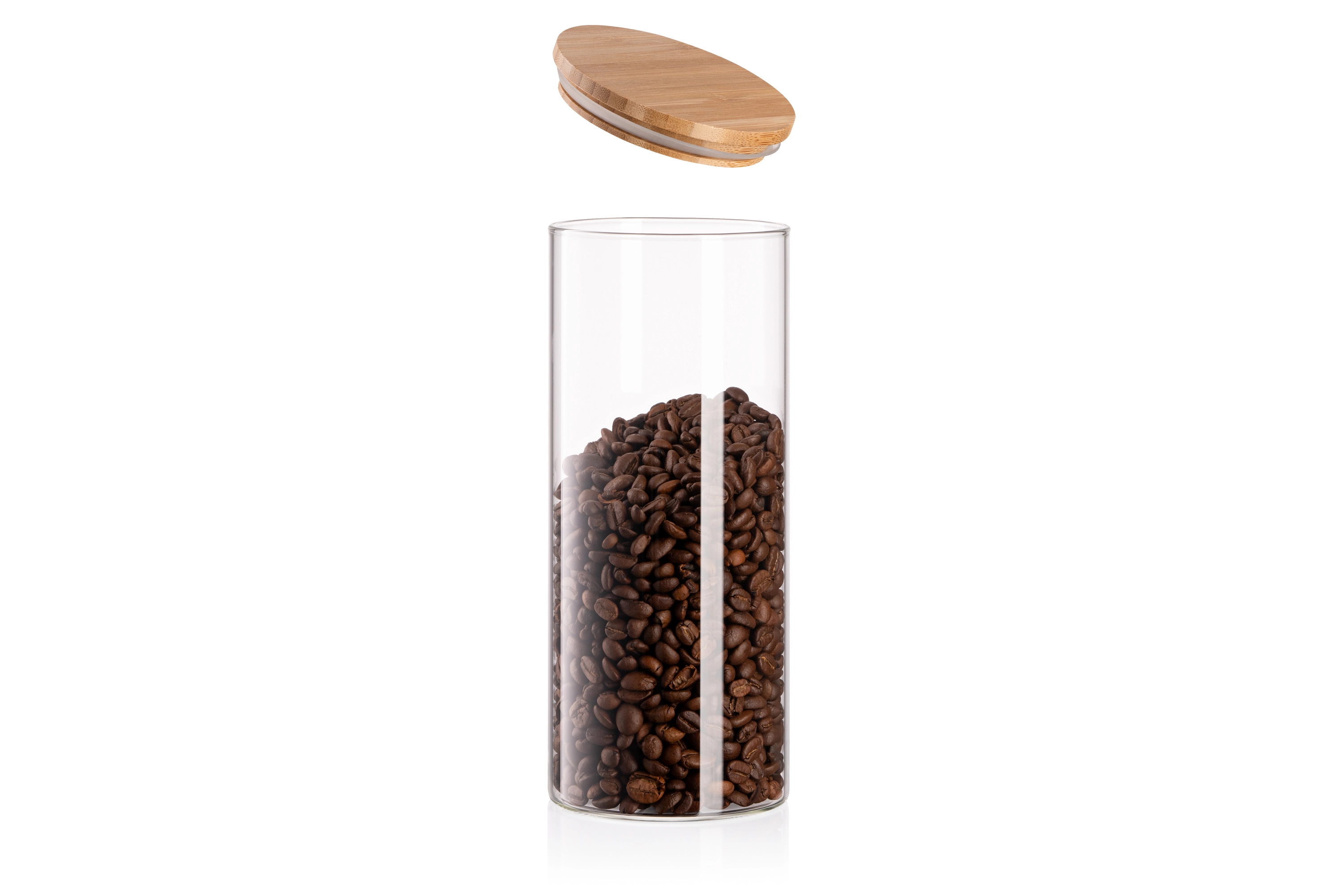 Ardesto AR1310BLR  Coffee Tin 1000 ml, sticla, bambus