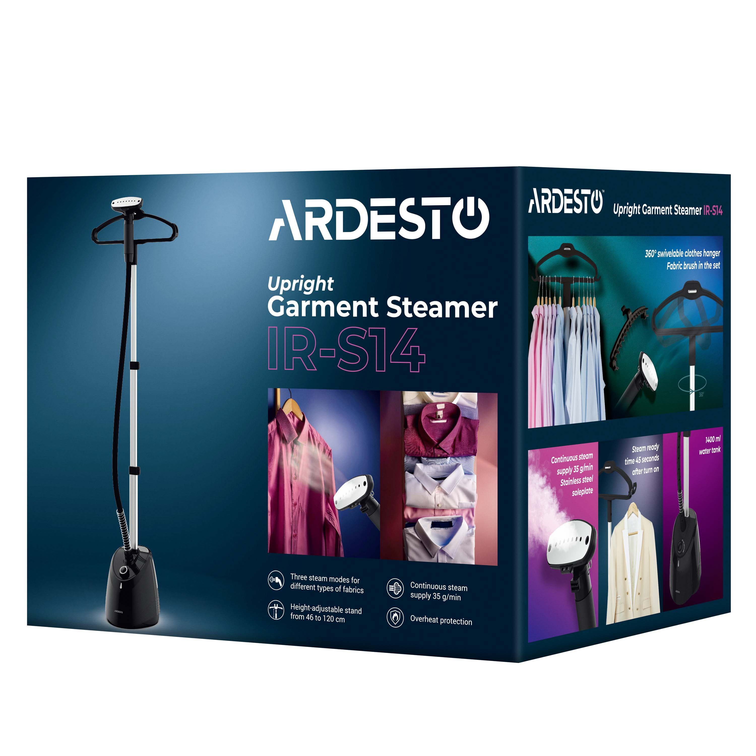 Steamer Ardesto IR-S14