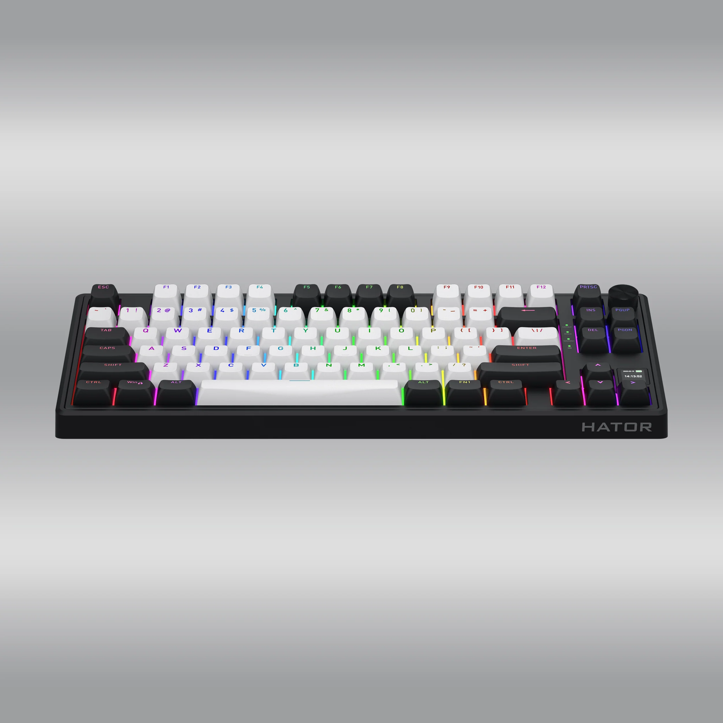 Wireless Gaming Keyboard HATOR Skyfall 80 MAG ULTIMA 8K Magnetic switches  (HTK3880) white-black