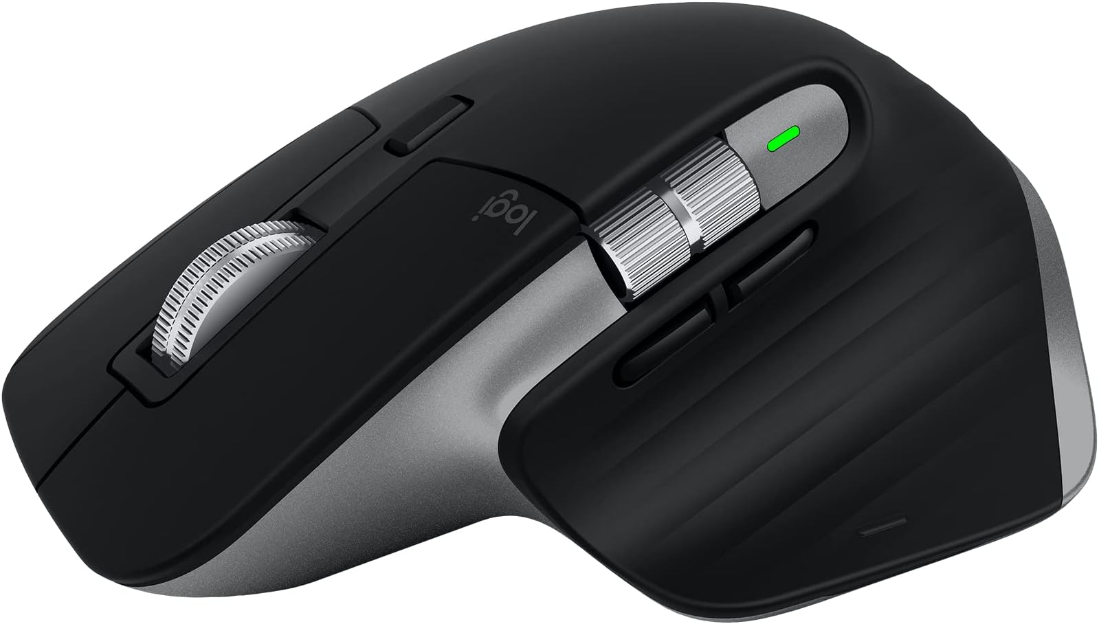 Wireless Mouse Logitech MX Master 3S Performance, 200-8000 dpi, 7 buttons, Ergonomic, 141g, 500mAh, Silent, 2.4Ghz+BT, Graphite