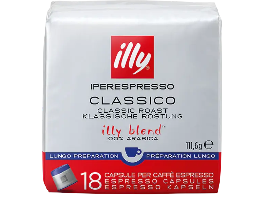 Coffee illy IperEspresso CLASSICO LUNGO (18 capsule), 7993