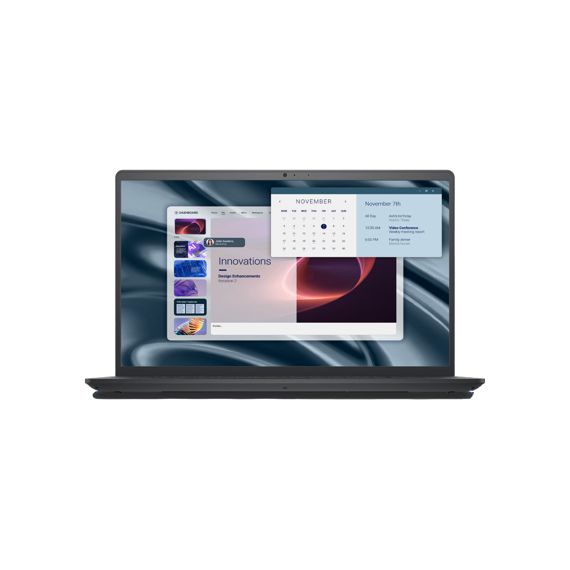 NB Dell 15.6" Dell Pro 15 Essential PV15255 Black (Ryzen 5 7520U 8Gb 512Gb Win 11)