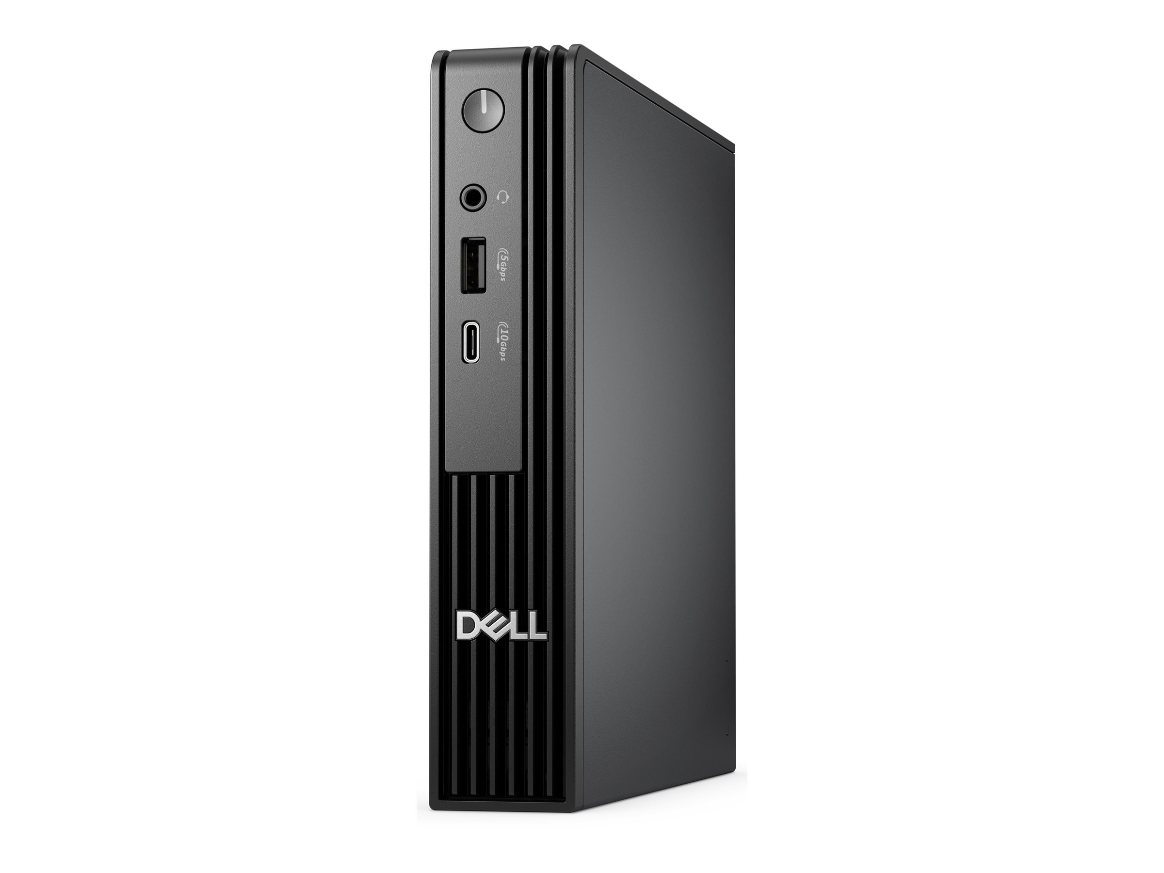 Dell Pro Micro QCM1250 MFF Black (Core i3-14100T 2.7-4.4GHz, 8GB RAM, 512GB SSD, WiFi, Ubuntu)
