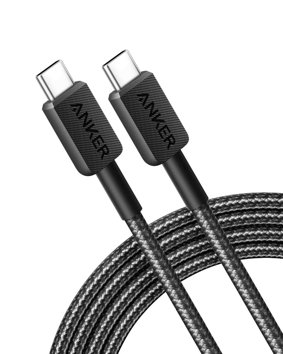 Type-C Cable Anker, 322, 1.8M, Black