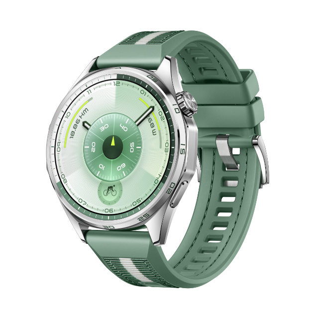 Huawei Watch GT 6 46mm Green with Green Composite Woven Strap