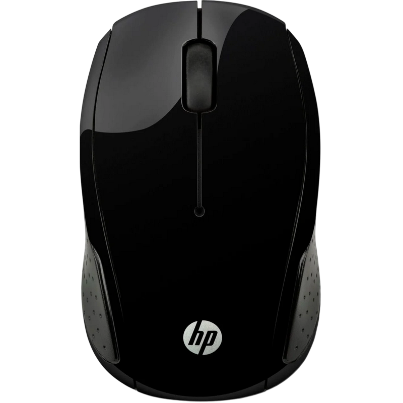 Wireless Mouse HP 200, Compact, 3 buttons, Ambidextrous, 78g., 2xAAA, 2.4 GHz, Black/Red