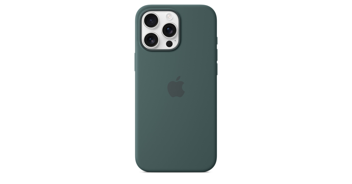 Etteri Apple iPhone 16 Pro Max, Silicone Mag case, Light Green