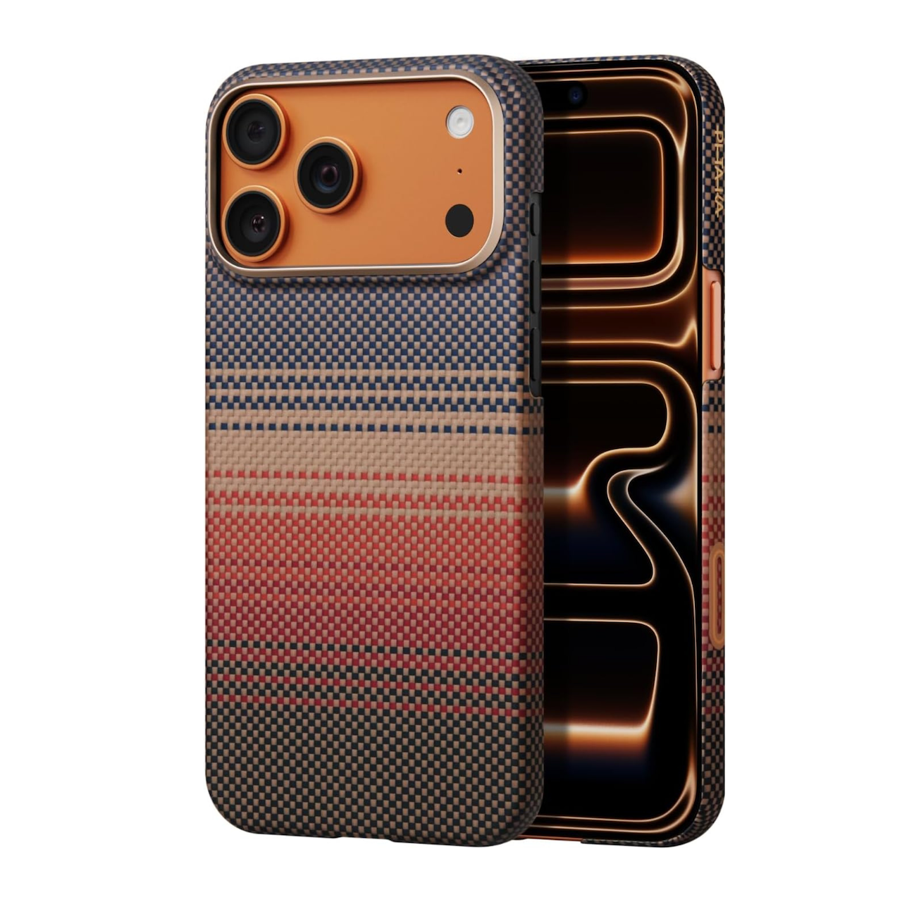 Pitaka Apple iPhone 17 Pro Max, MagEZ 7 Ultra-Slim MagSafe, Sunset