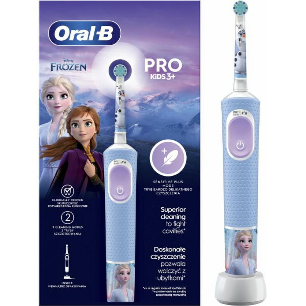 Electric Toothbrush Braun Kids Vitality PRO D103.413.2K Vitality PRO Kids 3+ Frozen + Travel case