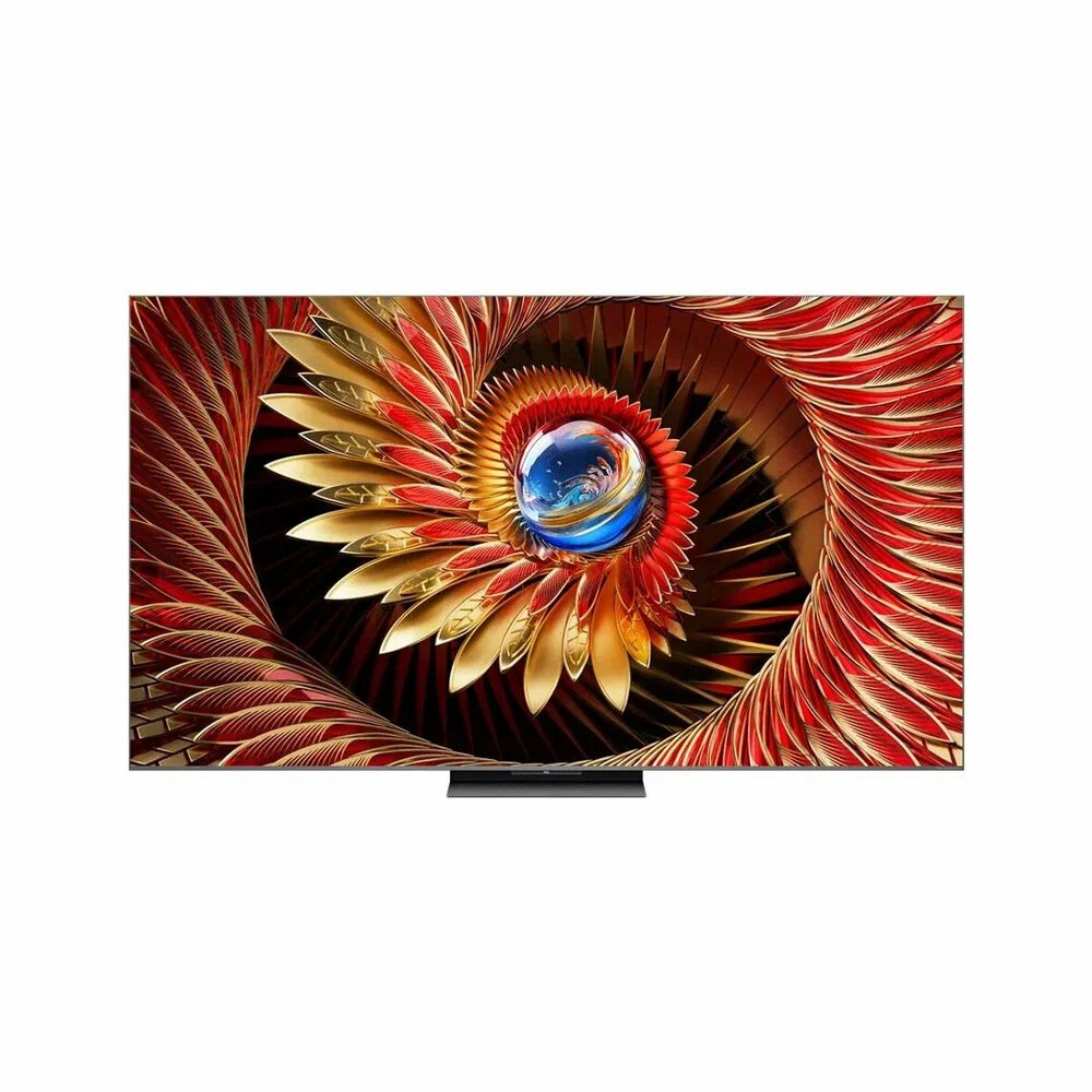 85" LED SMART TV TCL 85T8C, QLED 4K UHD, Google TV, Black