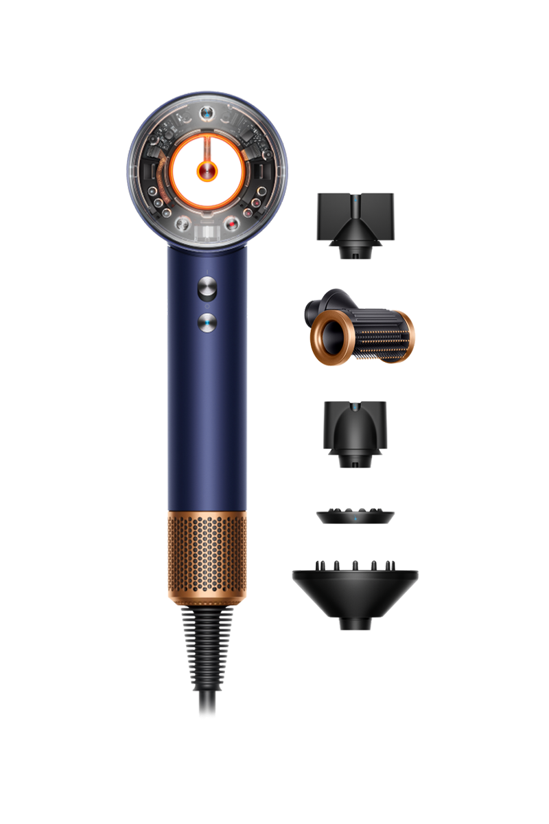 Hair Dryer Dyson HD16 Supersonic Nural Straight+Wavy Prussian Blue/Rich Copper (122612-01)