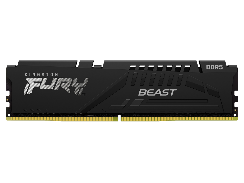..8GB DDR5-6000MHz  Kingston FURY Beast  (KF560C36BBE-8), CL36-38-38, 1.35V, AMD EXPO 1.0/Intel XMP 3.0, Black