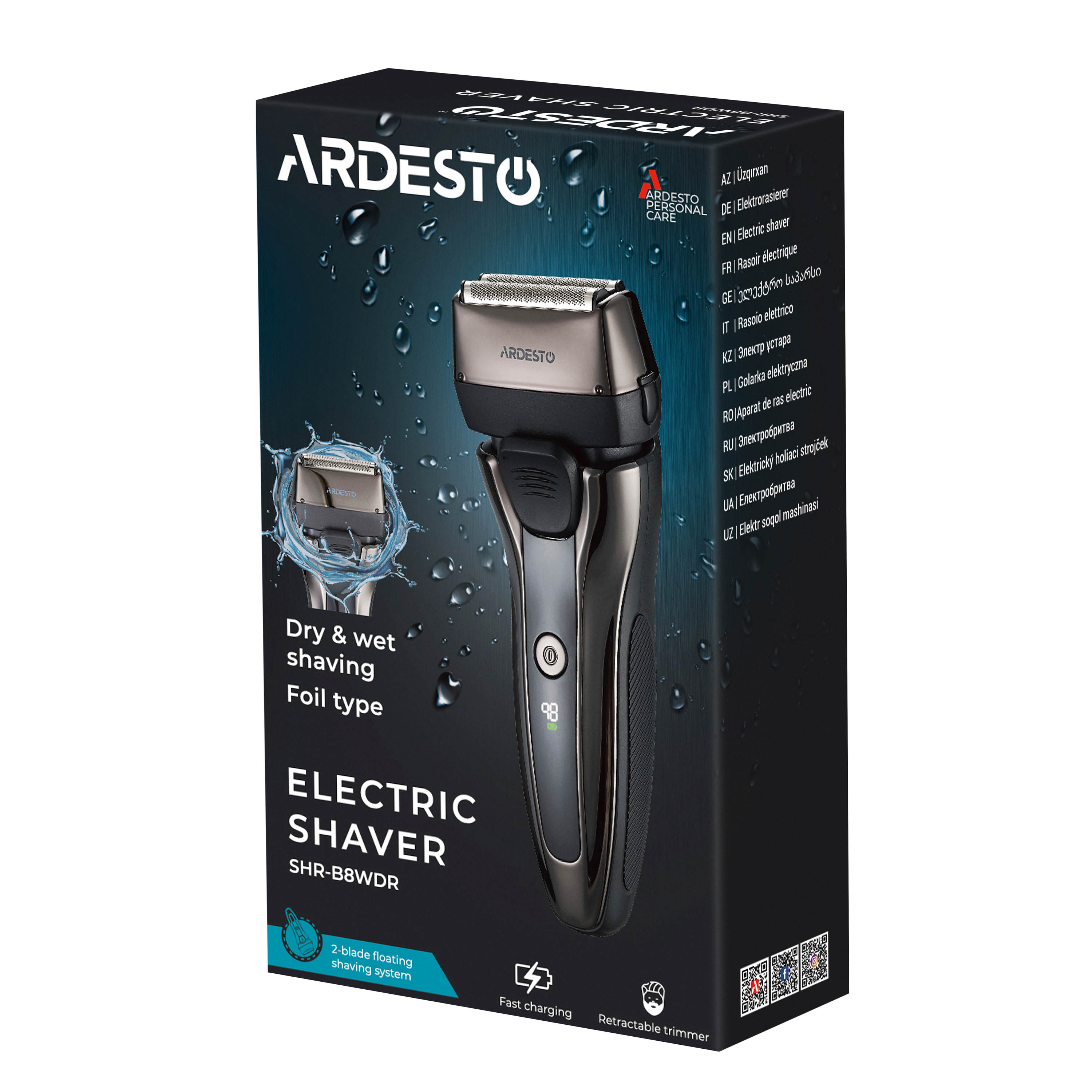 Shaver Ardesto SHR-B8WDR