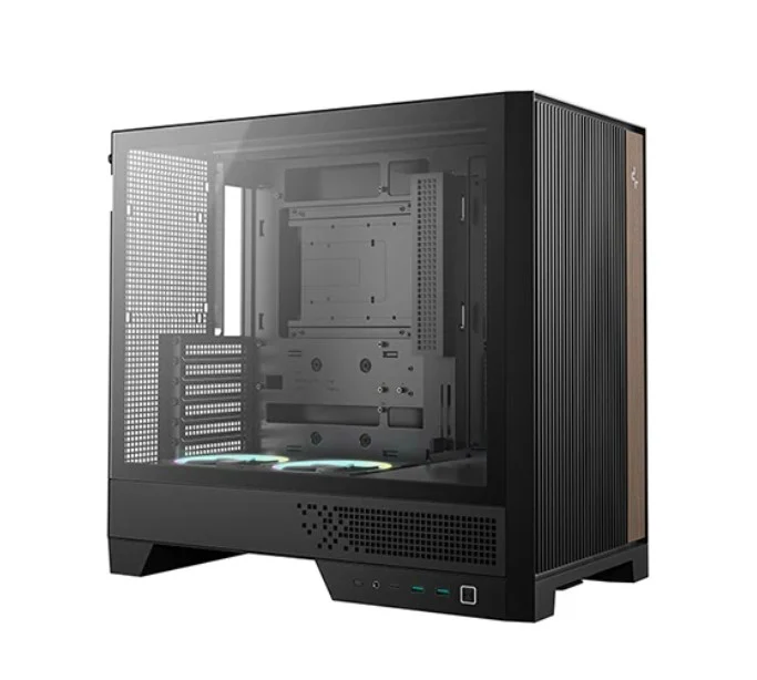 Case ATX Deepcool CL660 WH, w/o PSU, 2x120mmARGB, USB-C, USB3.0, Front Mesh, TG, Dust Filter, 2x2.5', 2x3.5", White