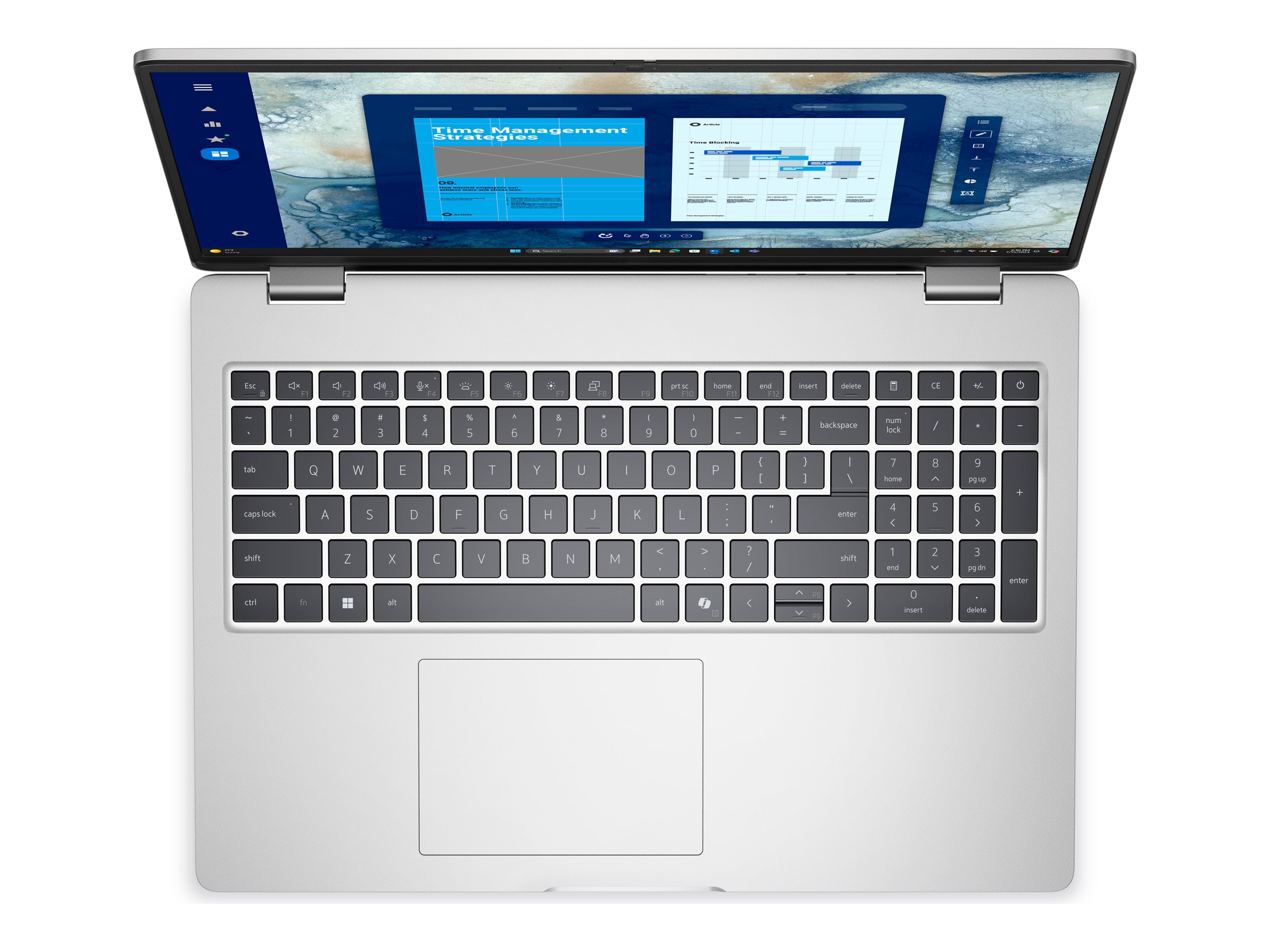 NB Dell 16.0" Dell Pro 16 PC16250 Silver (Core Ultra 7 255U 32Gb 1Tb)