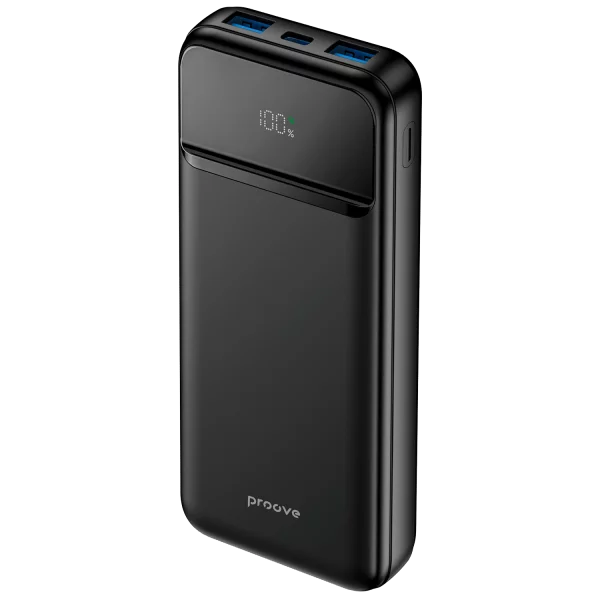 Power Bank 10000mAh Proove Illuminator 2 22.5W,Black