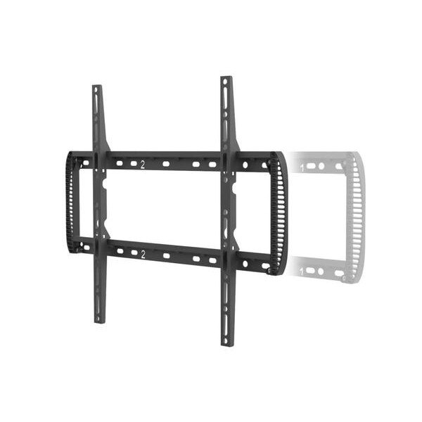 Wall Mount Barkan ''BM400T'' Black 13"-90" Full Motion, max.60kg, VESA mm: up to 600x400mm