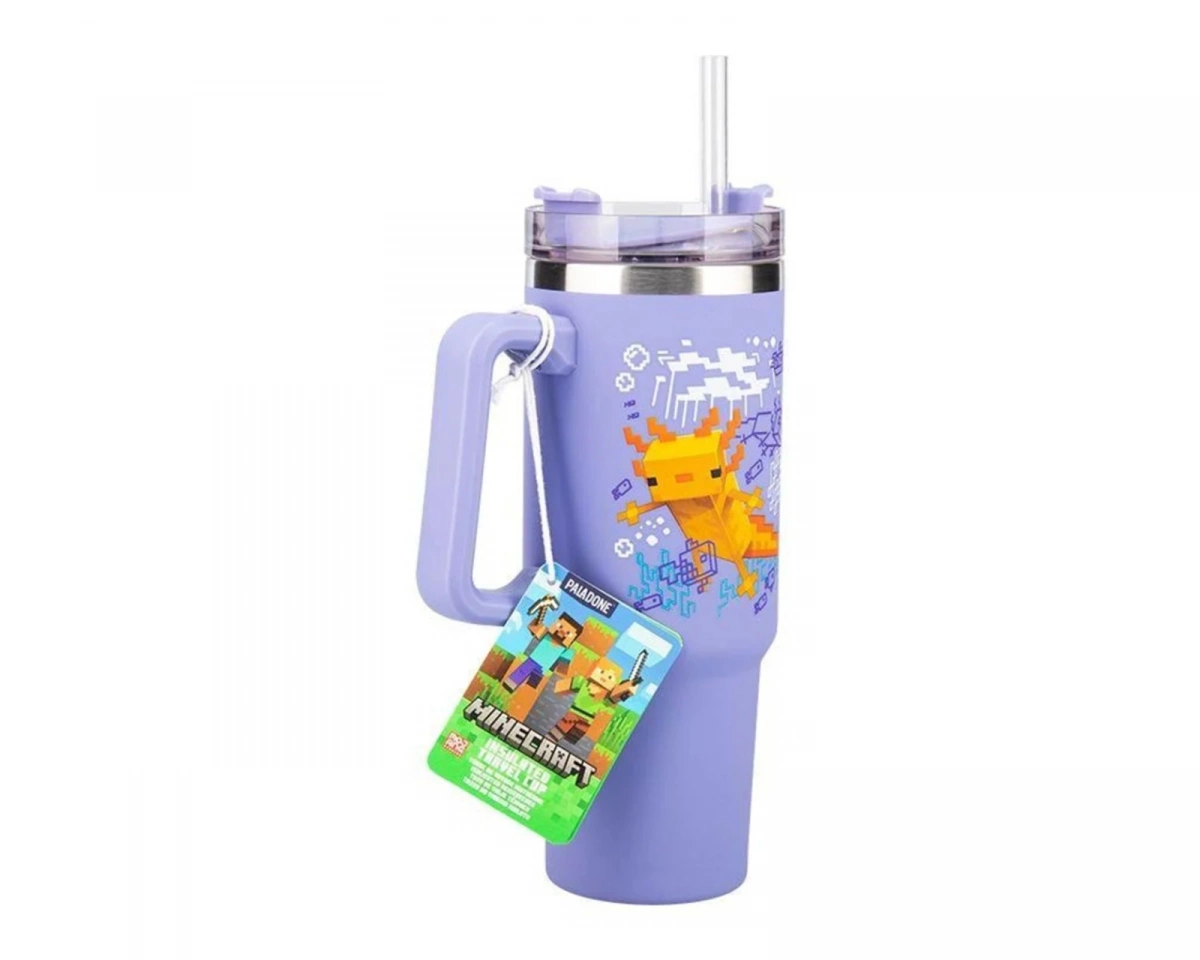 Pahar Minecraft Purple 900ml Insulated Cup PP14948MCF