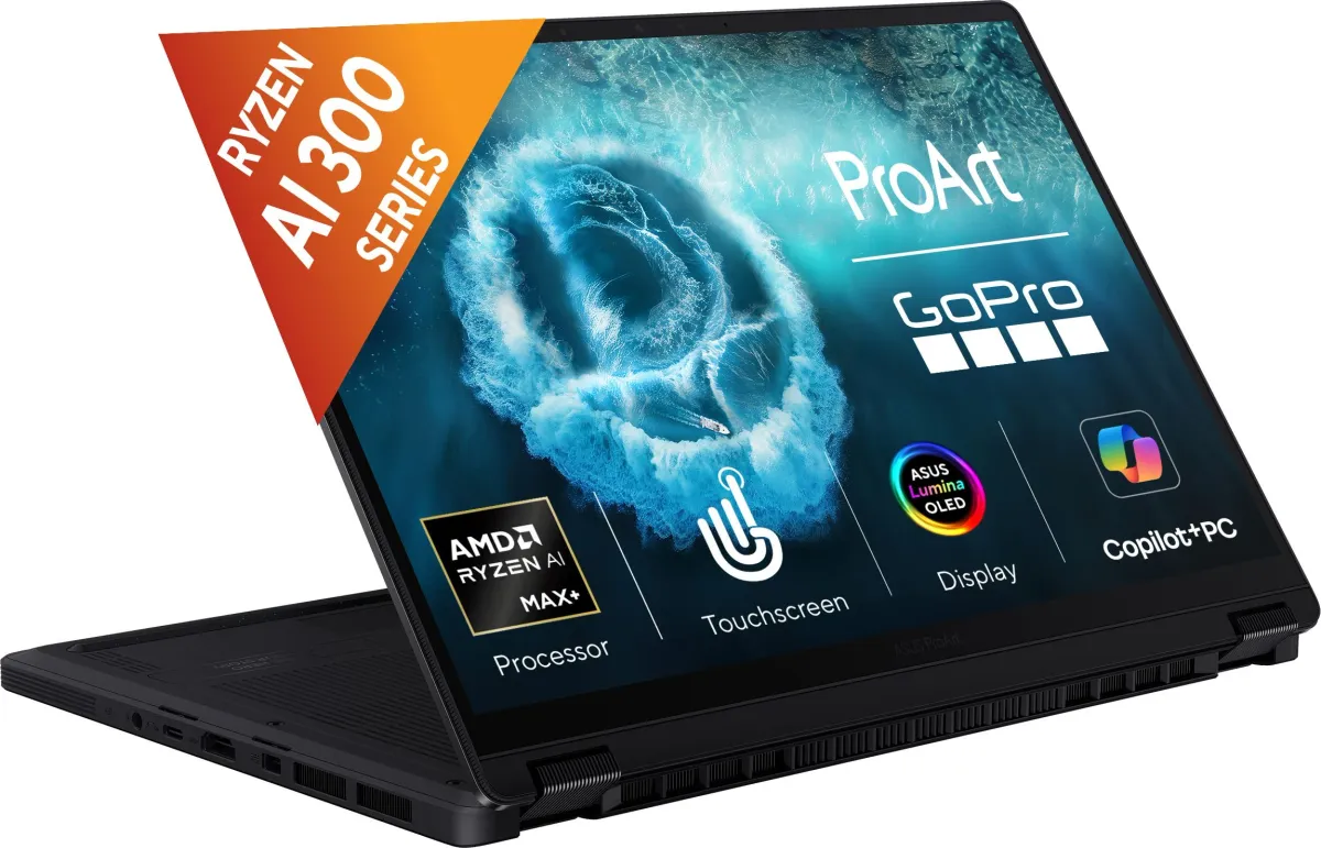 NB ASUS 13.3" ProArt GoPro Edition PX13 HN7306EAC Black (Ryzen AI MAX+ 395 128Gb 1Tb Win 11)
