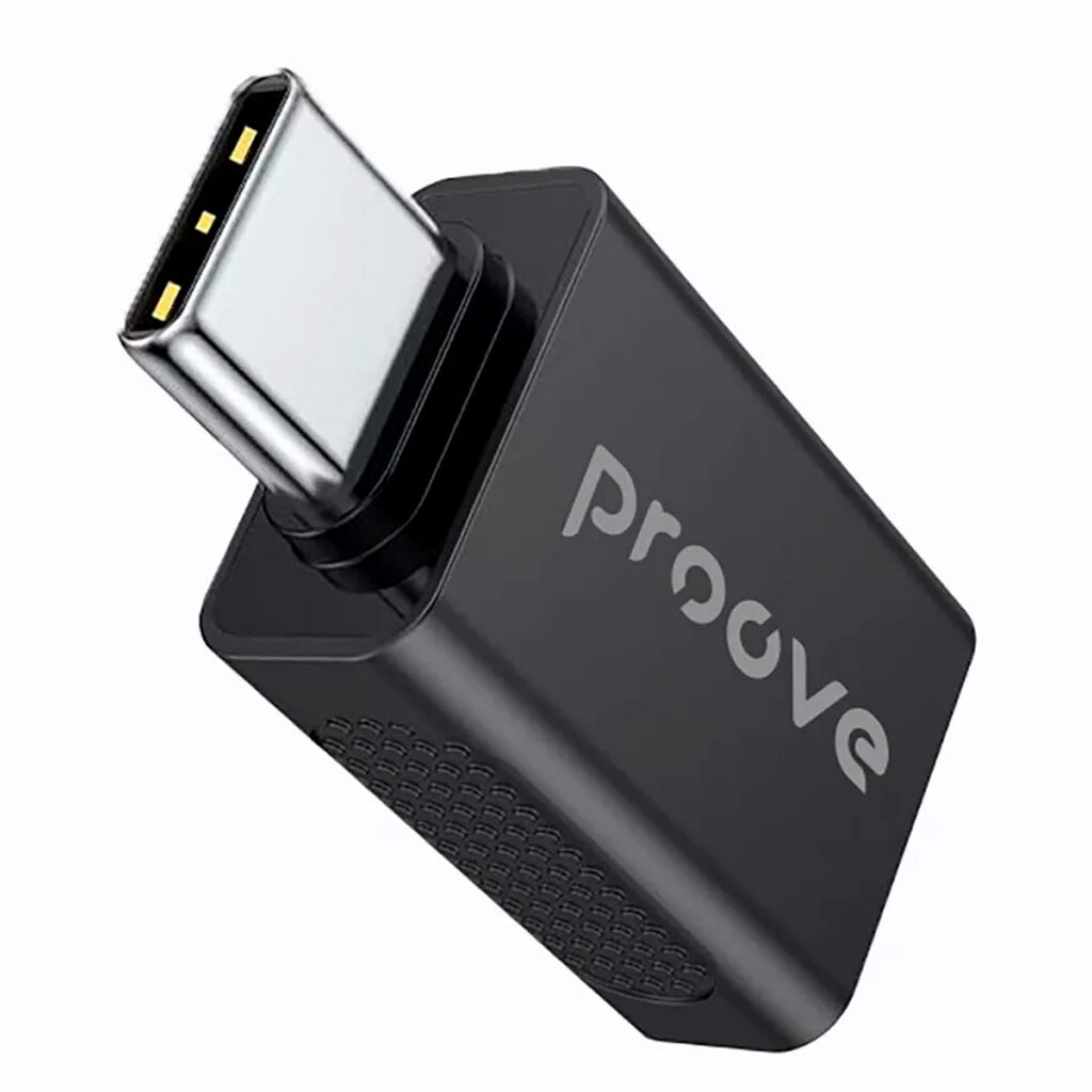 Adapter Proove OTG Extension USB to Type-C, Black