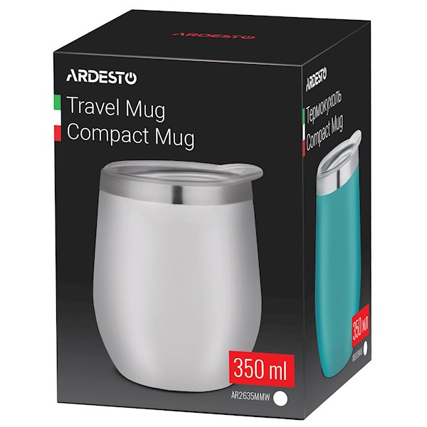 Travel Mug Ardesto Compact Mug 350ml, AR2635MMW