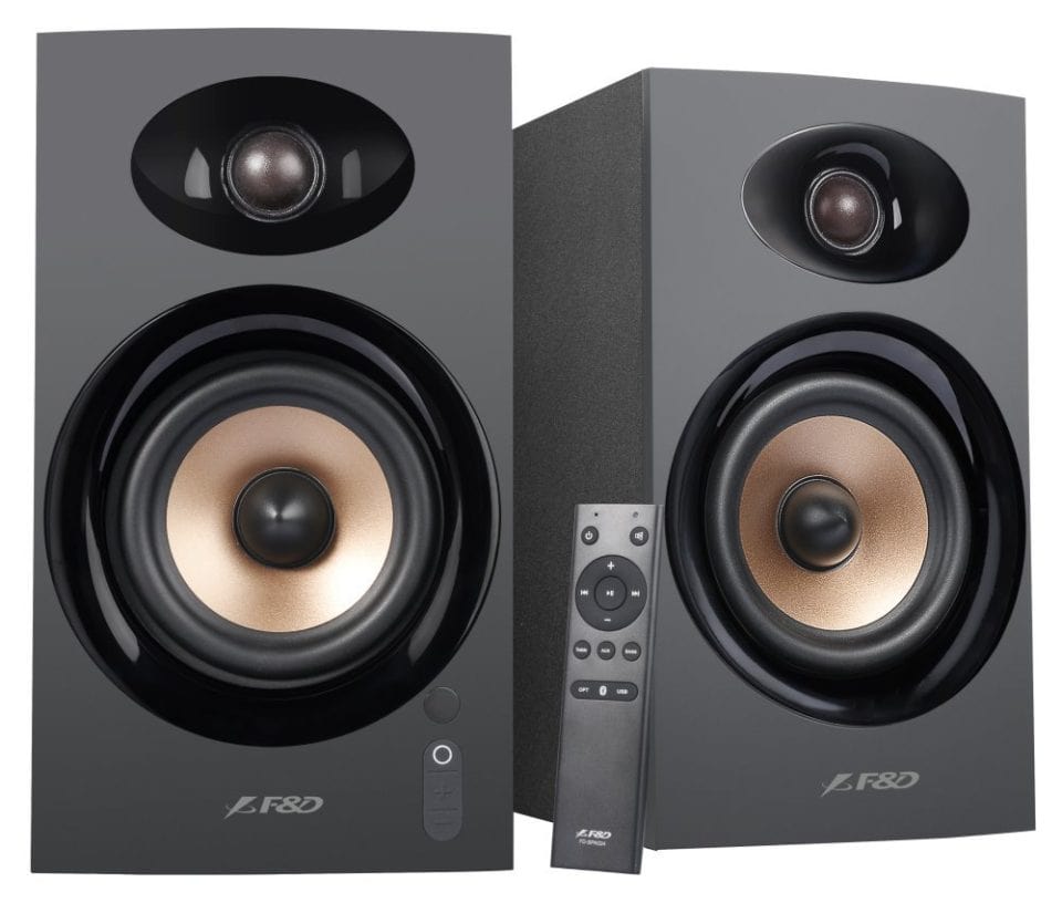 Speakers F&D R23BT Black, 40W, Bluetooth