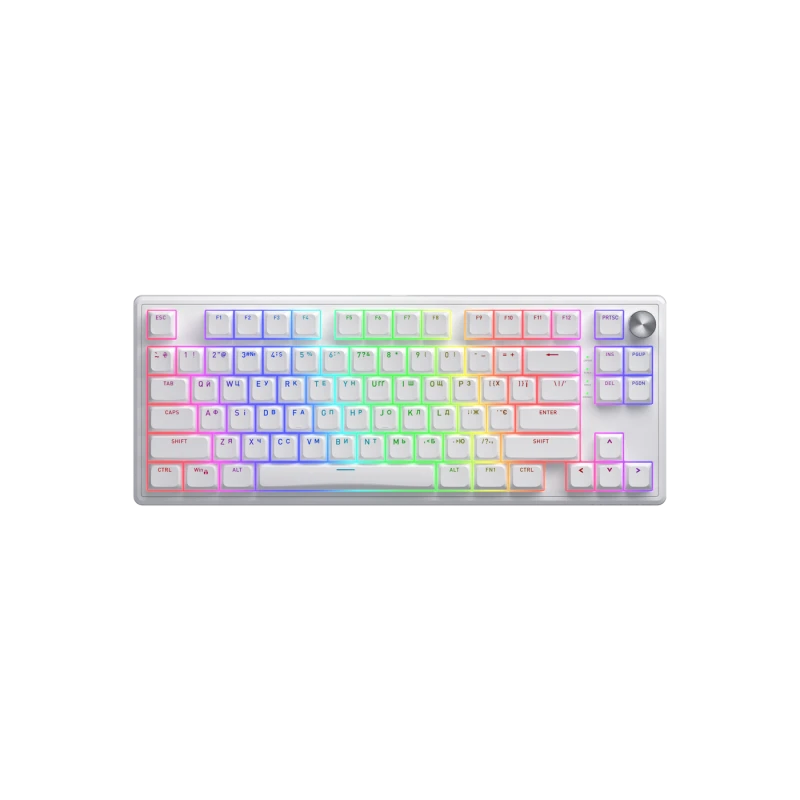 Gaming Keyboard HATOR Skyfall 80  (HTK1181) white-white