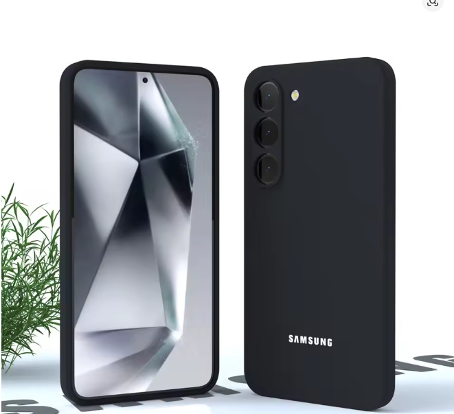 Original Sam. silicone cover Galaxy A37, Black