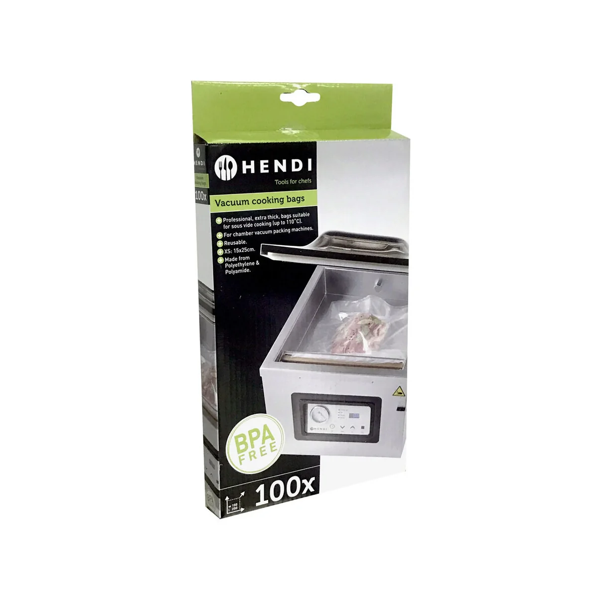 DR.KITCHEN SET 100buc pungi gofrate 20X30, 5941909300783