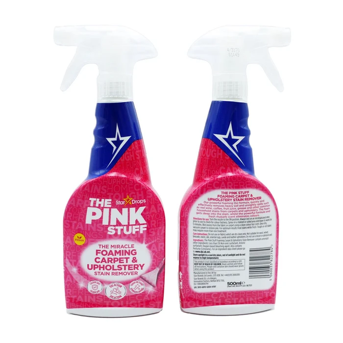 Foaming Carpet & Upholstery Stain Remover THE PINK STUFF 500ml / 5060033822784