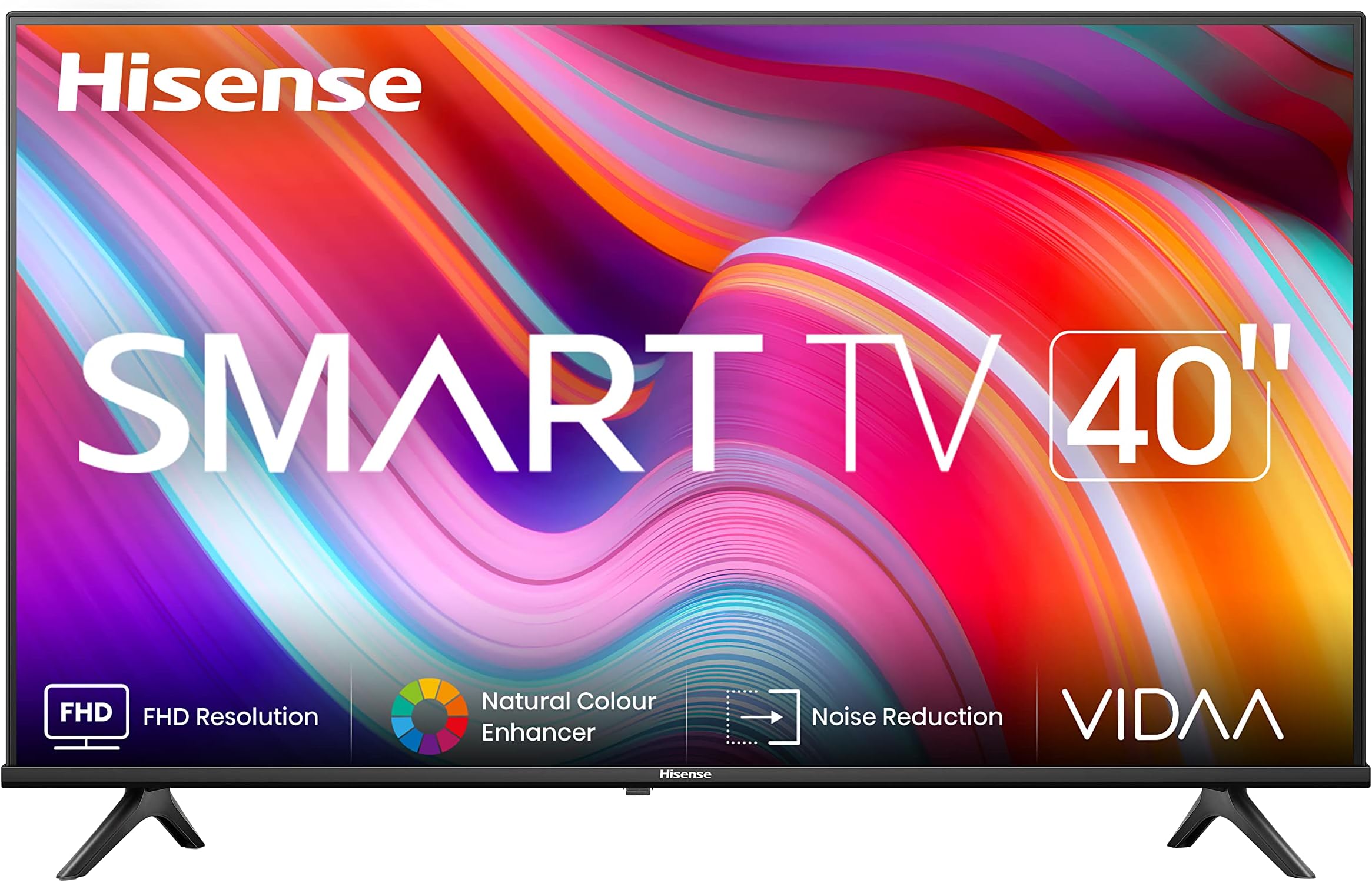 40" LED SMART TV Hisense 40A4S, Full HD, VIDAA OS, Black