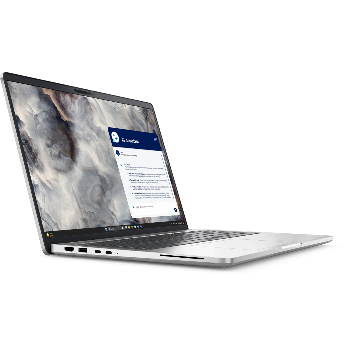 NB Dell 16.0" Dell Pro 16 Plus PB16250 Silver (Core Ultra 7 268V 32Gb 512Gb)